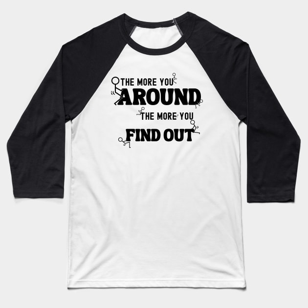 Fuck Around And Find Out Baseball T-Shirt by Xtian Dela ✅